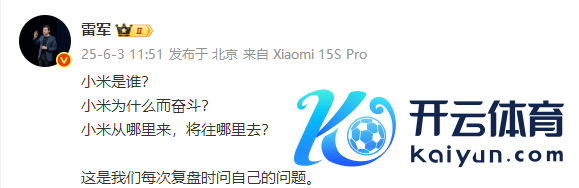 雷军复盘时问我方的问题 网友神讲演